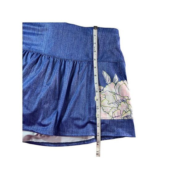 Lucky in Love Feeling Sleek Pocket Tennis Skort, Size XL - Picture 6 of 8